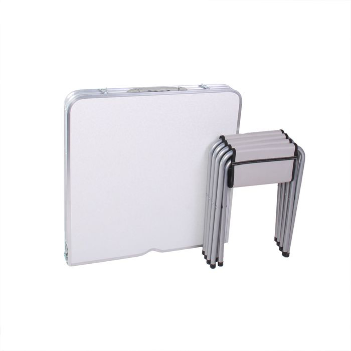 Набор туристич. (стол+ 4 табурета)