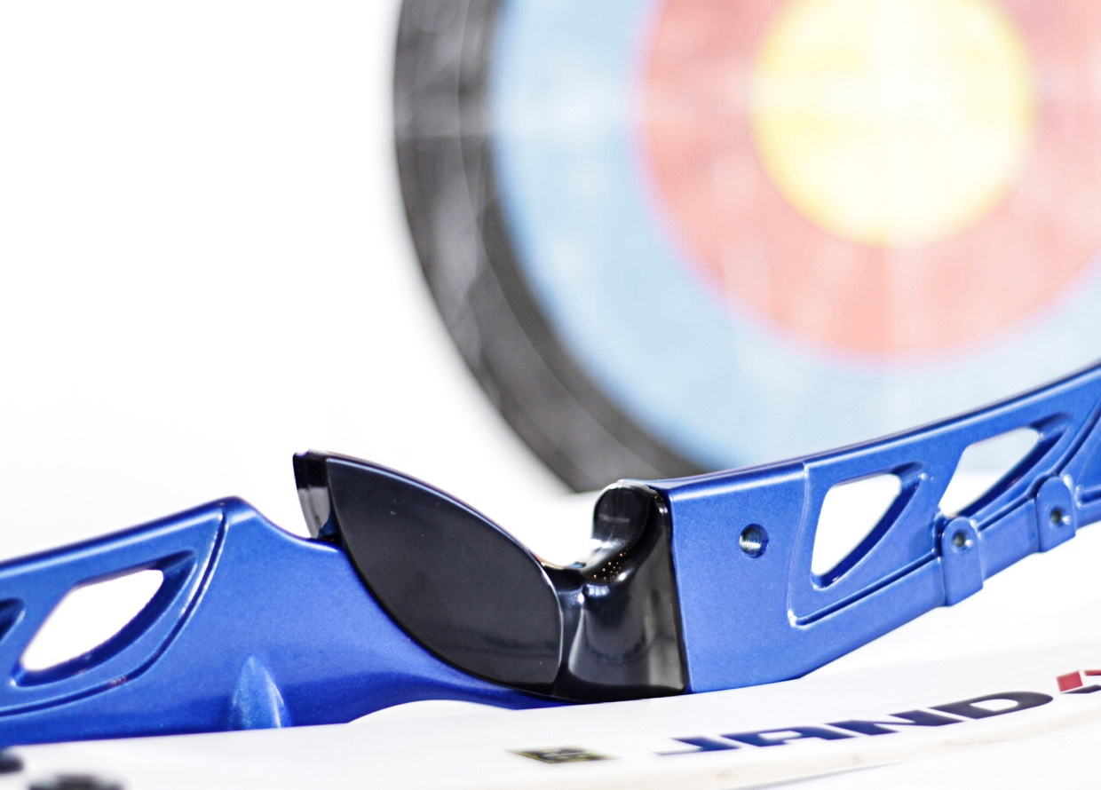 Лук рекурсивный  (Олимпик) 68" 34# (голубая рукоять)