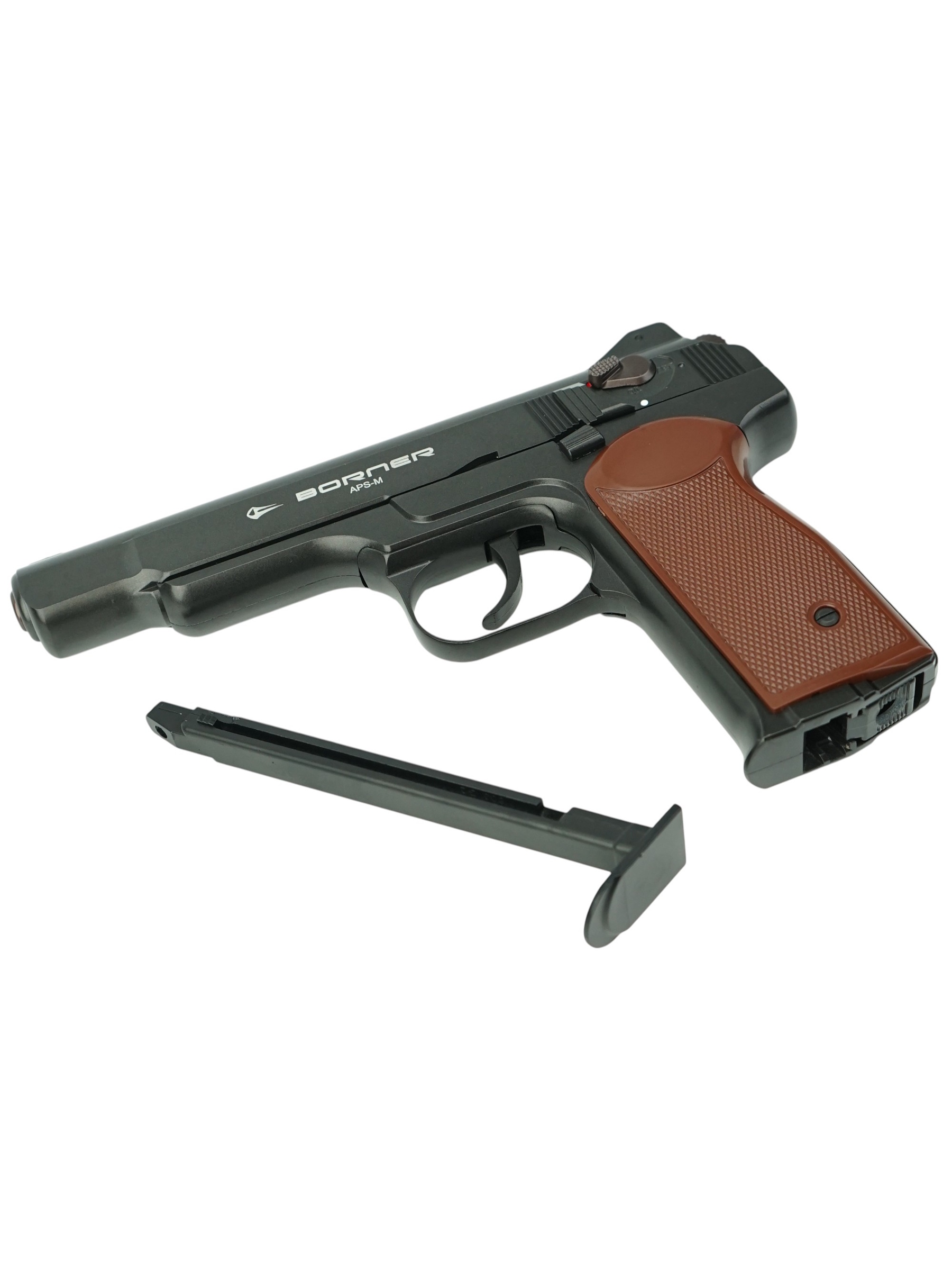 Пистолет пневматический APS-M Black, к.4,5мм