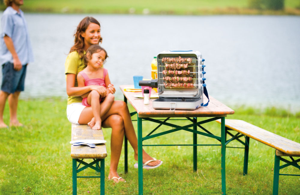 Шашлычница портативная газовая