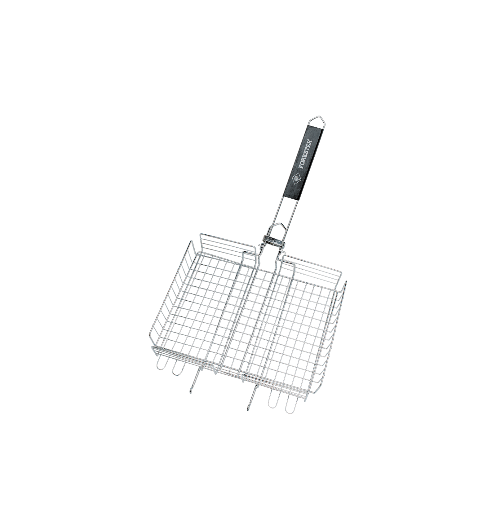 Решетка гриль 24*30 объемная съемная ручка