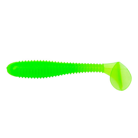 Виброхвост Catcher HS-2-007-N 3.55", 9см, Electric Green