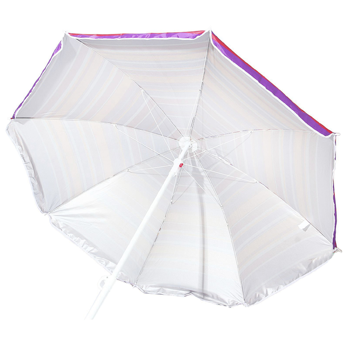 Зонт пляжный "Модерн" сер. покрытие d=160, h=170 микс