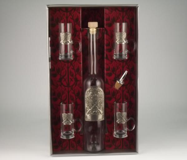 Набор д/водки 5 предметов "Schutzen"